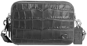 Amazon | COACH メンズ チャータークロスボディ 19, ブラック, One