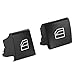 Qiilu 2 Pack Car Window Switch Fits for ML GL R Class 2005 20006 2007 2008 2009 2010 2011 2012 Window Button Master Power Window Switch Button Cover