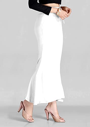 Image of Flare Saree Silhouette, Saree Shapewear,Saree contour, Saree Shaper, Petticoat, Skirts for Women & Girls, Cotton Lycra Shape Wear for Saree