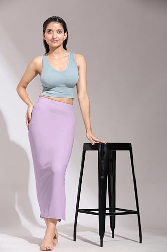 TRENDMALLS Women Saree Straight Shapewear Petticoat for Women, Cotton Blended,Petticoat,Skirts