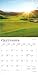 Golf Courses | 2026 12 x 24 Inch (Hanging) Monthly Square Wall Calendar | Plastic-Free | BrownTrout | Golfing Sport
