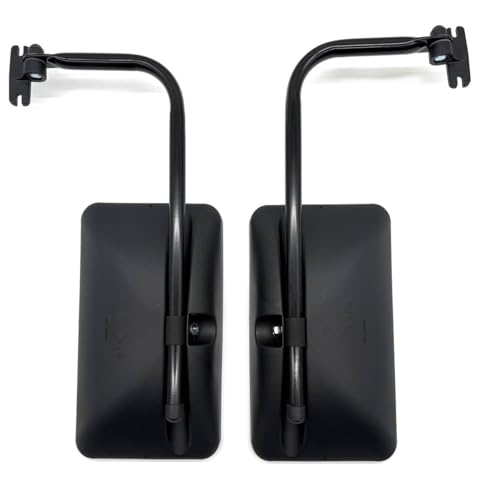 2x Außenspiegel 305x170 ø14-18 Traktor LKW Bagger mit Spiegelhalter Spiegelarm