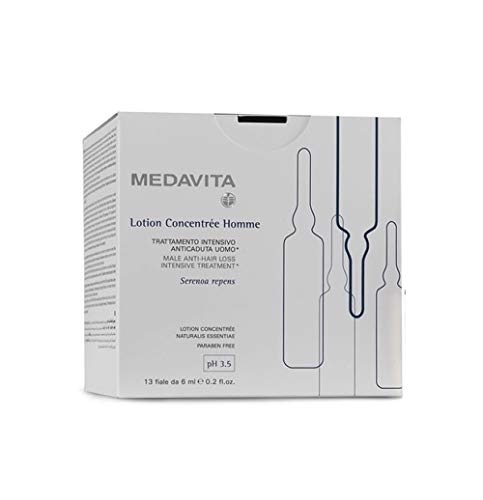 Anti-Chute Homme Medavita Lotion Concentrée Anti-Hair Loss Kit Bloque la Perte et Active la Densité