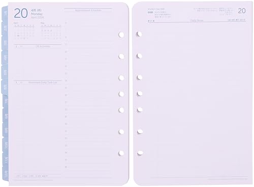 フランクリン・プランナー オリジナル・デイリー・リフィル 12ヶ月版 2026年1月始まり クラシック 86596