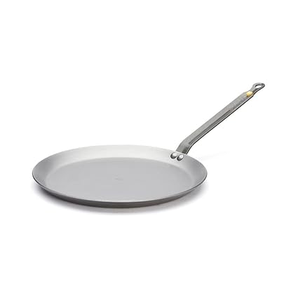 DE BUYER Carbon Steel Iron Pan, 1 Piece