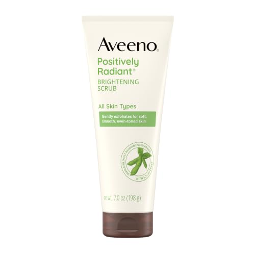 Aveeno Positively Radiant Daily Facial Scrub, 7 oz