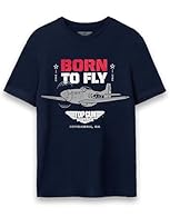 BORN TO FLY SPIRIT: Unleash your inner maverick with our precision made t-shirt made by us in collaboration with Top Gun. This shirt encapsulates the essence of the iconic movie, featuring a fighter jet design. It's not just a tee; it's a declaration...