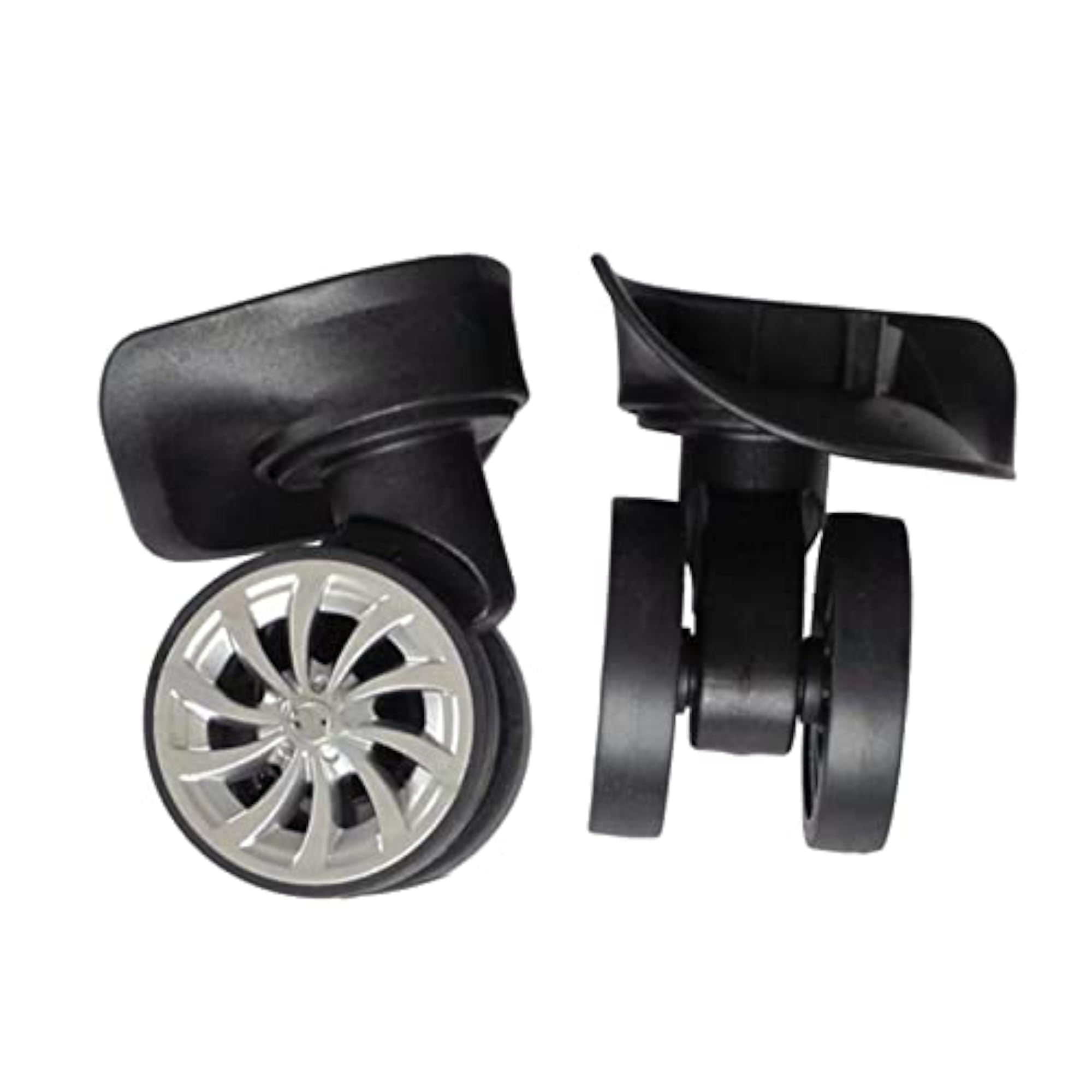 2 Pieces Suitcase Luggage Swivel Caster Wheels, Style B
