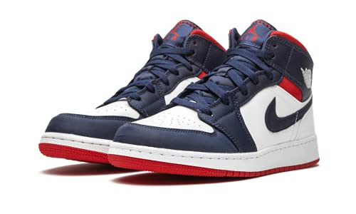 Jordan Air 1 Mid Se Gs USA Youth Bq6931 104 - Size2