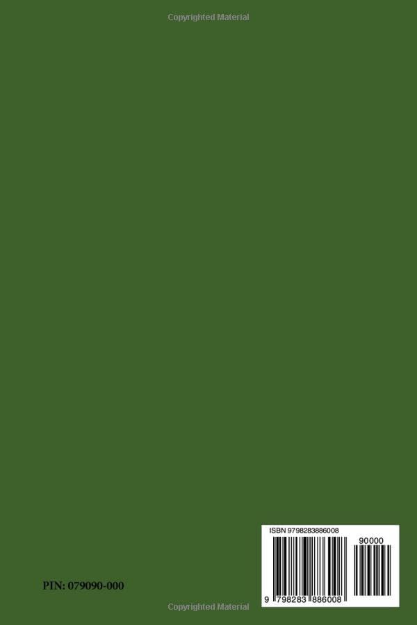 Back cover of Field Manual FM 1, showing a plain green background with a barcode and ISBN-13 number at the bottom right.