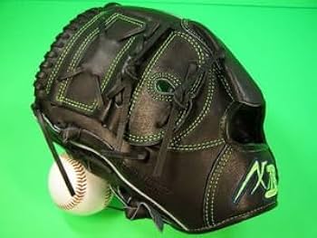 アクセフベルガード 硬式用 投手用グラブ 横型 ブラック アクセフ