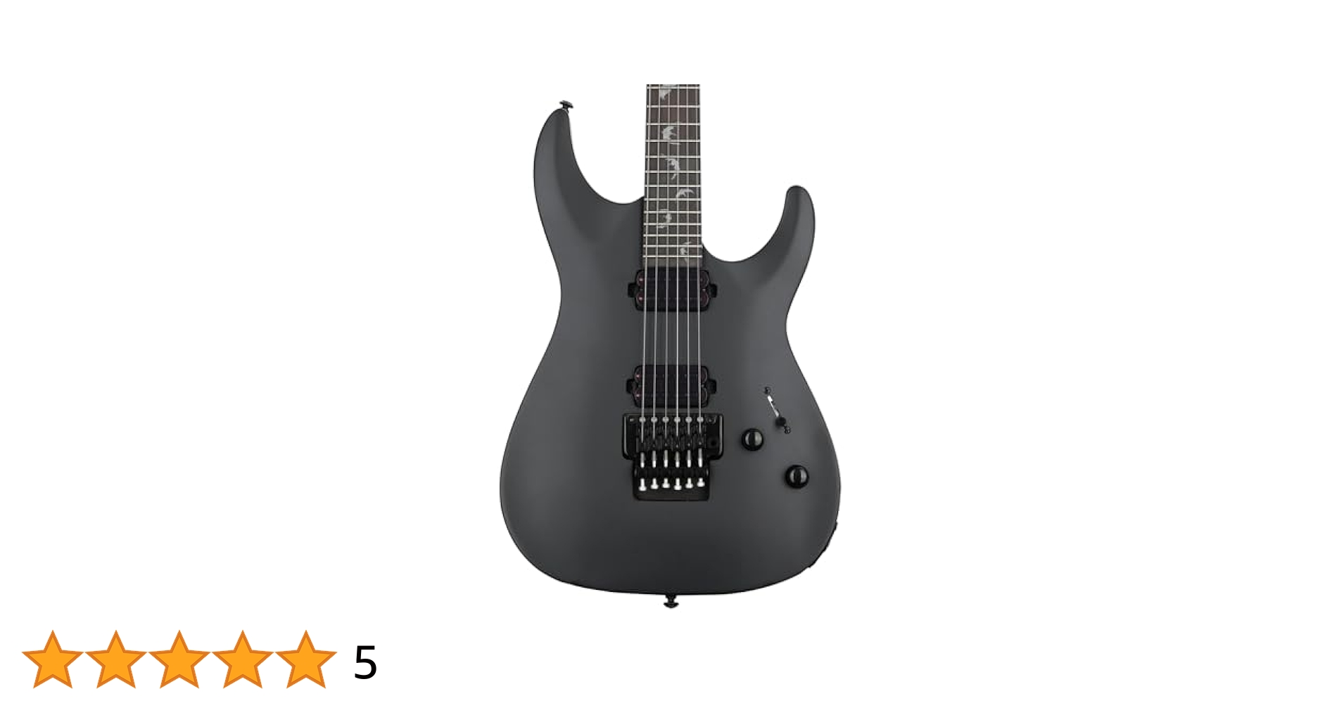 Amazon.com: Schecter Damien-6 FR SBK Electric Guitar - Satin