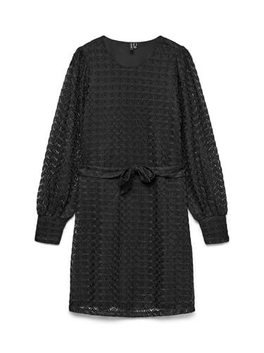 VERO MODA Vmbecca Ls O-Neck Lace Dress JRS Noos