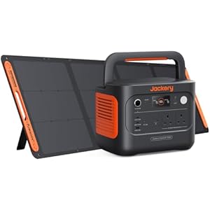 Jackery Explorer 1000 v2+ 200W Solar Panel Portable Power Station(2024 New),1070Wh LiFePO4 Battery,1500W AC/100W USB-C Output, 1 Hr Fast Charge, Solar Generator for Outdoor Camping 1000 v2+2