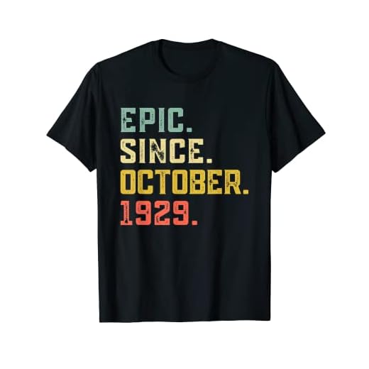 Épica desde octubre de 1929 Regalo 90 cumpleaños 90 años Camiseta