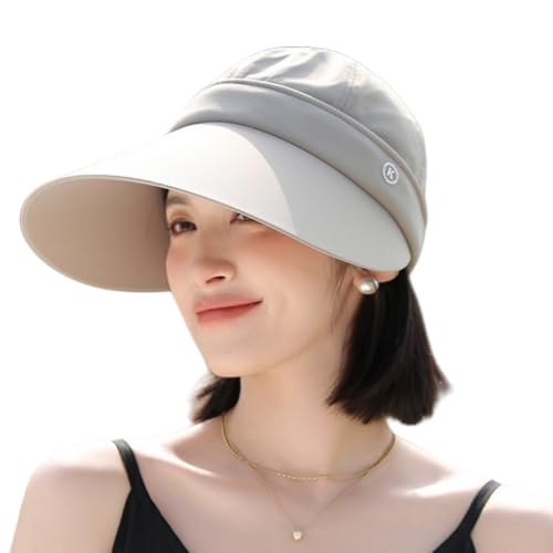 Gorro femenino con visera desmontable para sol miniatura 1