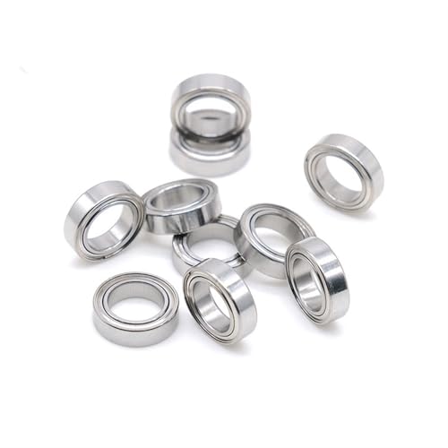 Rodamientos R168Z de 5 piezas para eliminar vibraciones en herramientas de 1/8"