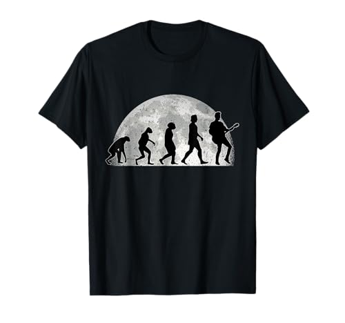 Image of Guitarist Evolution Moon Electric Guitar Bass guitar T-Shirt