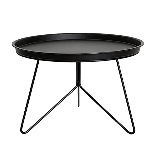Table de côté en fer forgé pour optimiser les petits salons et balcons - 2
