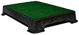 Cato Board - Dog Training Platform (Black, Turf Surface)