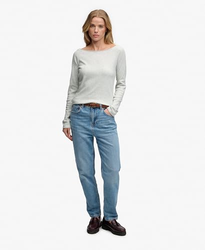 T shirt manches longues à épaules dénudées femme Superdry Bardot - vue 5