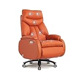 Tamaño del producto: 124 * 76 * 76cm / 48.8 × 29.9 × 29.9 pulgadas. La superficie de contacto del asiento es la piel de vaca, cómoda, transpirable, duradera.