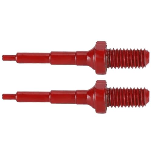 Foto von 2 teilige Ohrmarkenzange Ersatzstift Ohrmarkenzange Nadelstift Universal Tagger Puncher Zange nstrumente Werkzeug zum Einbau von Schweinen Rinder Schaf Ohrmarken(rot)