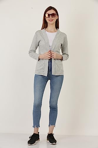 Image of Women's Cotton Pocket Shrug