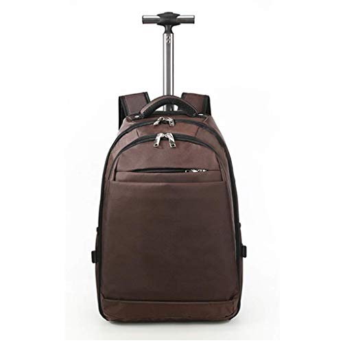 EAHKGmh Mochila rodante for computadora portátil con Ruedas  Estudiantes de 20 Pulgadas