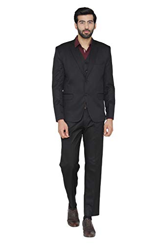 Image of WINTAGE Men's Polyester Cotton and Evening 3 Pc Suit