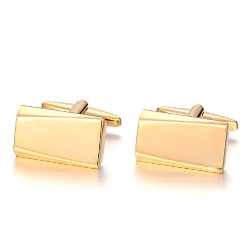 MERIT OCEAN Nero d'oro Classico Gemelli da Uomo in...