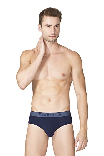 Image of Van Heusen Men Breathable AIR Series Brief - Cotton Elastane - Colour Fresh, Mesh Stretch, Ultra Soft