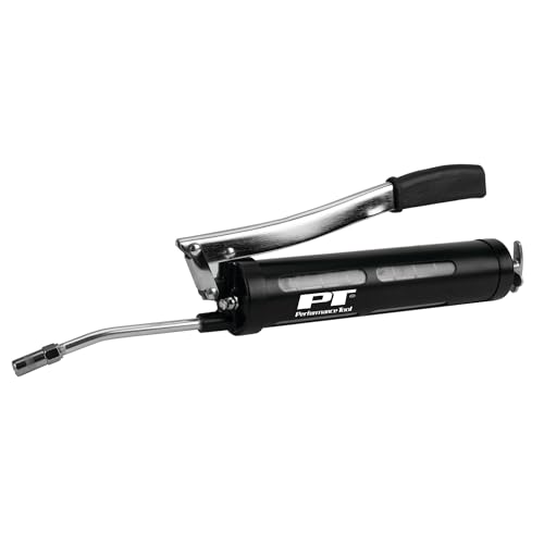 Image of Performance Tool W54293 Clear View Lever Grease Gun - Easily Grease Fittings with Clear View Barrel and Comfortable Lever Action Handle