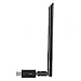 Produktbild PATISZON WLAN Stick WiFi Adapter USB 1200Mbit/s (5.8G/867Mbps+2.4G/300Mbps) Dual Band Wireless für PC Desktop/Windows/Mac/Laptop