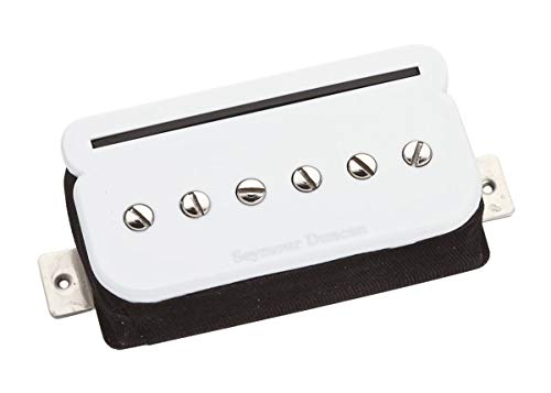 Micro guitare Seymour Duncan P-Rails Hot Bridge blanc double bobinage hybride