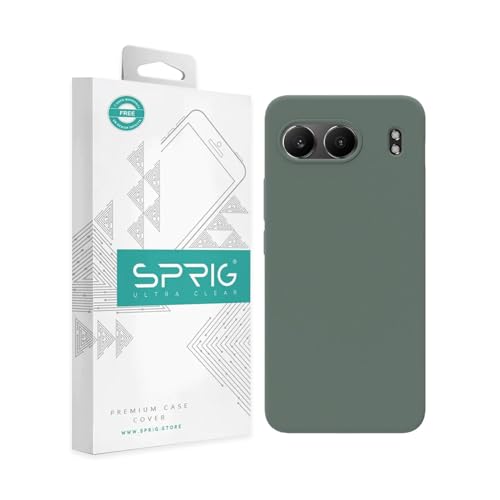 Image of SPRIG Compatible with OnePlus Nord 4 Premium SilkTone Back Cover Drop Tested Shock Proof Mobile Case for Men, Women, Boys and Girls with Camera Protection (Pastel Mint Green)
