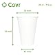 COVR Weiße Pappbecher (20 cl – 7,5 oz / 3000 Stück)