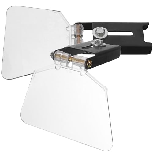 CHILDWEET 2Pcs 6-Inch Bench Guard Shield for Angle Grinder, Dustproof Protective Cover with Eye Shield Assembly, Replacement Guard Device for Workshop Grinding Safety