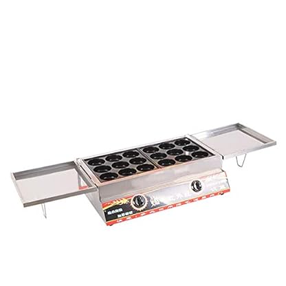 Gas-Burger-Maschine, 18 Löcher, rotierender Eierburger, Snack-Maschine (Lochdurchmesser 9 cm)