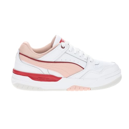 Image of PUMA Womens Rebound Retro Lace Up Sneakers Shoes Casual - White