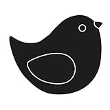 Artemio Dies - Fustella a Forma di Uccellino, 7 x 5,5 cm...