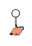 Chainsaw Man Pochita None Multicolor Rubber Anime Movies Gifts TV Series Keychain