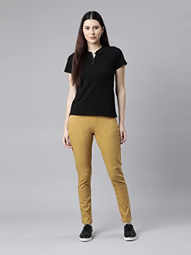 Image of GO COLORS Women Mid Rise Premium Straight Jeans
