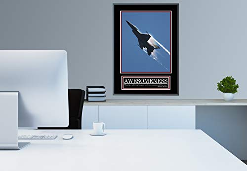 GREAT ART Awesomeness Poster - Original Poster - Barney Stinson Wall Mural - 85x60cm Jet How I Met Your Mother Motivation Office Impressive Poster - No.1