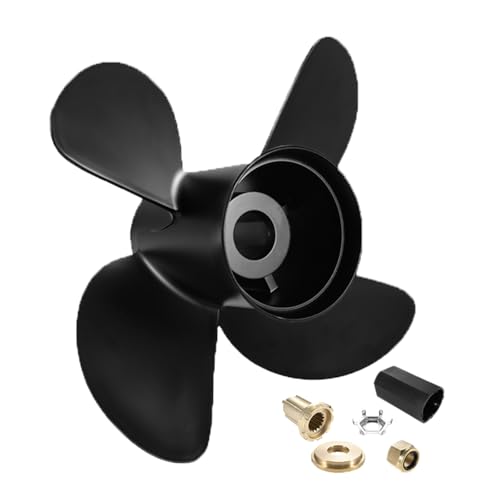 Image of VIF Boat Propeller Compatible with Mercury Mercruiser Alpha One /Bravo One Outboard Motors 135HP 150HP 175HP 200HP 225HP 250HP 300HP, 2&4-Stroke, Aluminum Propellers,15 Spline Tooth, Rh
