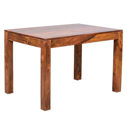 Image of MAMTA DECORATION Solid Sheesham Wood 4 Seater Dining Table Set | Four Seater Dinner Table with 3 Chairs & 1 Bench | Dinning Table Set 4 Seater for Living Room, Hotels & Restaurant | Honey Finish