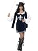 Smiffy's Women's Musketeer Female Costume, Multi, Large