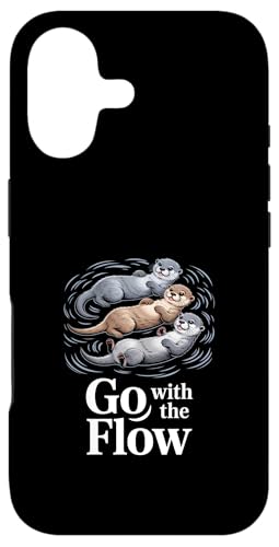 Go With The Flow �ʔ����J���E�\�̕��V�i�� �X�}�z�P�[�X iPhone 17 �p