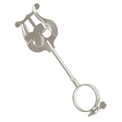 Pince pour clarinette SOLUSTRE support de partitions argenté anti-chute pour musiciens