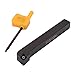 Carbide Tool 1 SCLCR1212H06 Lathe Turning Tool Holder + 10 CCMT060204- VP15TF Golden Blade Processing With Blade